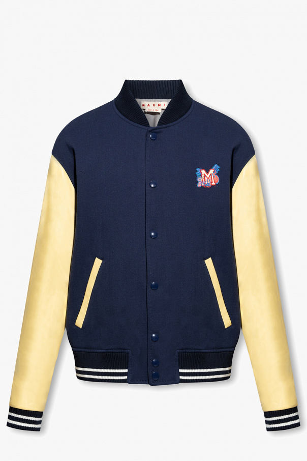 SchaferandweinerShops GQ - Navy blue Bomber jacket marni